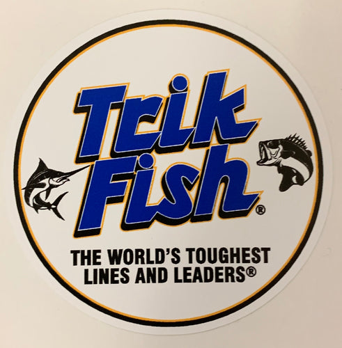 Trik Fish - Logo Sticker (3in. x 3in.)